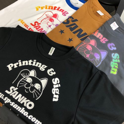 Tシャツ等プリント